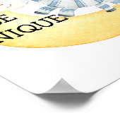 ビーゼブラユニーク引用文子供部屋プリントベビーポスター ポスター (角)