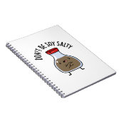 ビーソーサラシくない！面白いしょうゆのしゃれ文句 ノートブック (右側)