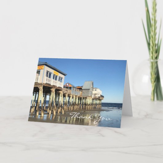 ビーチありがとうございます カード (正面)