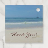 ビーチありがとう フェイバータグ (裏面)