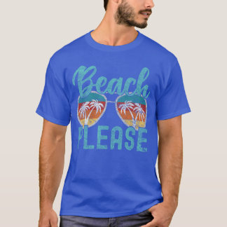ビーチおもしろいゲストレサマーバカイビベスビーチバカティ Tシャツ