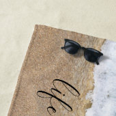 ビーチおもしろい休暇 ビーチタオル (インサイチュ)