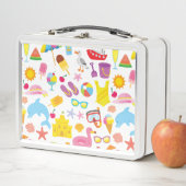 ビーチおもしろい! メタルランチボックス (インサイチュ)