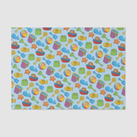 ビーチおもちゃアイコン 薄葉紙 (正面)