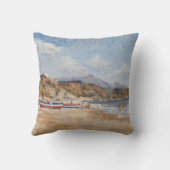 ビーチおよび山ネルハ2001年 クッション (裏面)