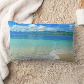 ビーチおよび海 ランバークッション (ブランケット)