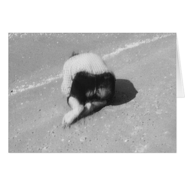 ビーチお尻 (正面横)