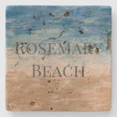 ビーチお気に入りのコースター ストーンコースター (正面)