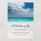 ビーチお祝い生活葬儀計画 プログラム (正面)