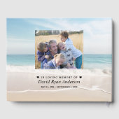 ビーチお祝い生涯写真葬儀記念館 ゲストブック (裏面)