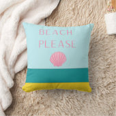ビーチお願いミニマル クッション (ブランケット)