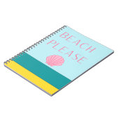 ビーチお願いミニマル ノートブック (左側)