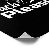 ビーチお願い夏ビーチトリップシャツ ポスター (角)