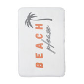 ビーチお願い。ヤシの木。バスマットモダン バスマット (正面縦)