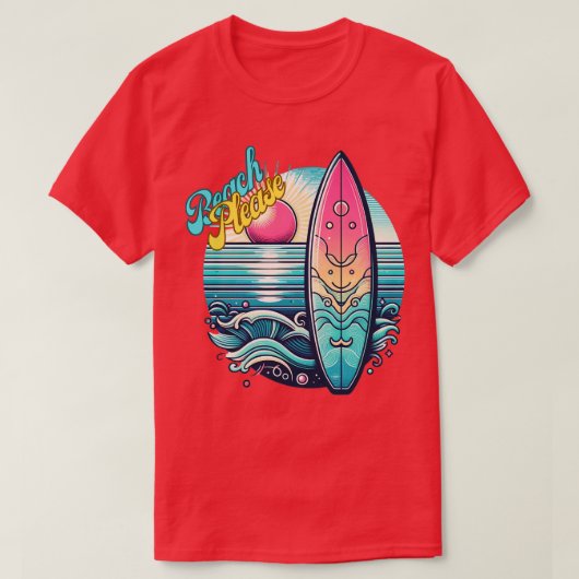 ビーチお願いTシャツ Tシャツ (デザイン正面)