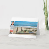 ビーチからの幸せな休日 シーズンカード (裏面)