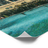 ビーチからの新しいカジノの外部ビュー ポスター (角)