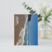 ビーチかわいらしナザレポルトガル写真旅行 シーズンポストカード (スタンド正面)