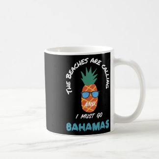 ビーチがバハマをパイナップルサンに呼び出す コーヒーマグカップ