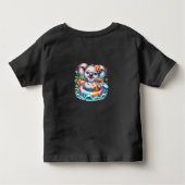 ビーチが呼び出し中で、私は76767に行かなければならない トドラーTシャツ (裏面)