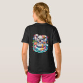 ビーチが来て行かねばならない Tシャツ (裏面フル)