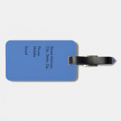 ビーチが…と呼んでいて行かなきゃ ラゲッジタグ (裏面横)