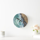 ビーチだ! ラウンド壁時計 (ホーム)