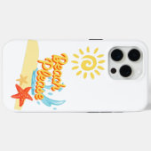 ビーチでおくつろぎください Case-Mate iPhoneケース (裏面 (横))