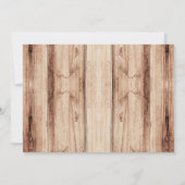 ビーチでのブランチパーティーの楽しいお誘い 招待状 (裏面)