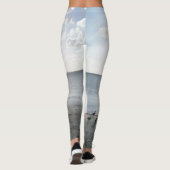 ビーチでの太陽の輝き レギンス (裏面)