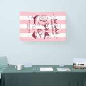 ビーチでの最後のバチェロレッテパーティー マーメイド 横断幕 (トレードショー)