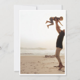 ビーチでの父の日カード シーズンカード