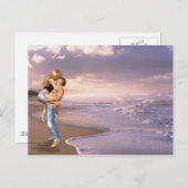 ビーチでイエスと言ったコピー 案内ポストカード (正面/裏面)