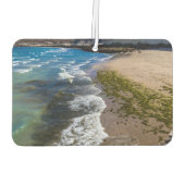 ビーチでプエルトピラミデス，アルゼンチン カーエアーフレッシュナー (裏面)