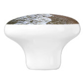 ビーチでプエルトピラミデス，アルゼンチン セラミックノブ (側面)