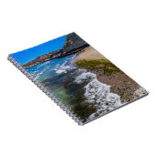 ビーチでプエルトピラミデス，アルゼンチン ノートブック (右側)