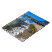 ビーチでプエルトピラミデス，アルゼンチン ノートブック (左側)