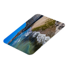 ビーチでプエルトピラミデス，アルゼンチン マグネット