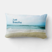 ビーチで呼吸 ランバークッション (裏面)