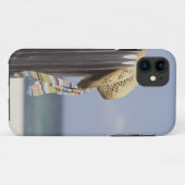 ビーチで塀でつるす麦わら帽子 Case-Mate iPhoneケース (裏面(横))