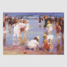 ビーチで幸せな日(by E.H. Potthast)