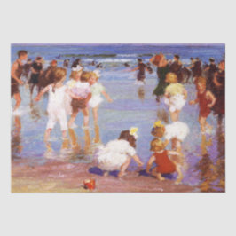 ビーチで幸せな日(by E.H. Potthast) 薄葉紙