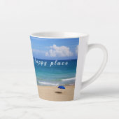 ビーチで幸せ / 海と砂のラテマグ カフェラテマグ (右)