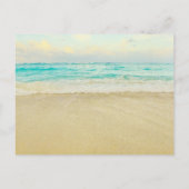 ビーチで思い出をシェアする写真の追悼式 ポストカード (裏面)