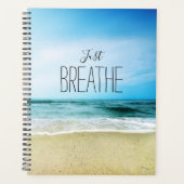 ビーチで深呼吸 プランナー手帳 (正面)