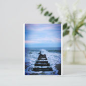 ビーチで考えること ポストカード (スタンド正面)