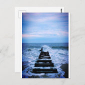 ビーチで考えること ポストカード (正面/裏面)