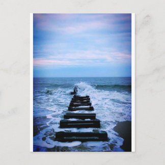 ビーチで考えること ポストカード