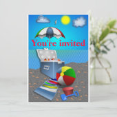 ビーチで遊ぼう 招待状 (スタンド正面)
