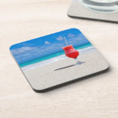 ビーチで飲む コースター (左側)